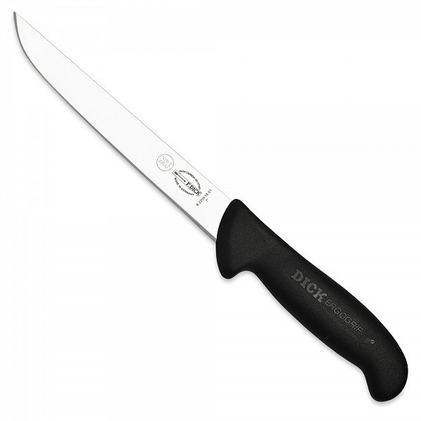 Nůž vykosťovací F. Dick 18 cm se širokou čepelí černý