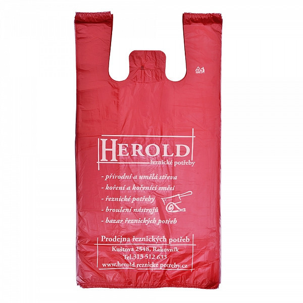 Mikrotenové tašky na 5 kg HEROLD 50 kusů