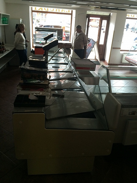 Pult (vitrína) prodejní chladící ARNEG 6m - použitý