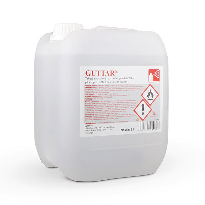 Guttar 5 l dezinfekce povrchů
