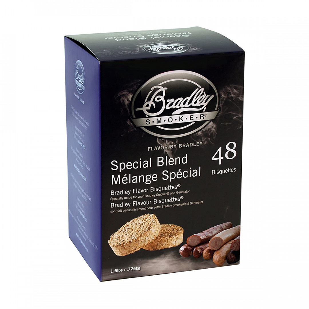 Dřevěné brikety udící Bradley Smoker Special Blend 48 ks