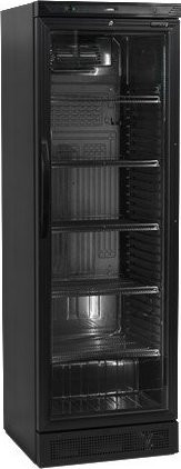Lednice s prosklenými dveřmi CEV 425 BLACK Tefcold