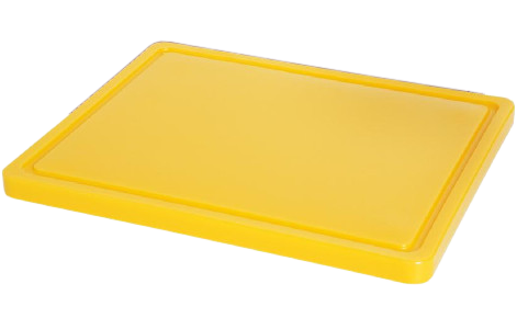Prkénko plastové žluté 30 x 50 x 1,5 cm
