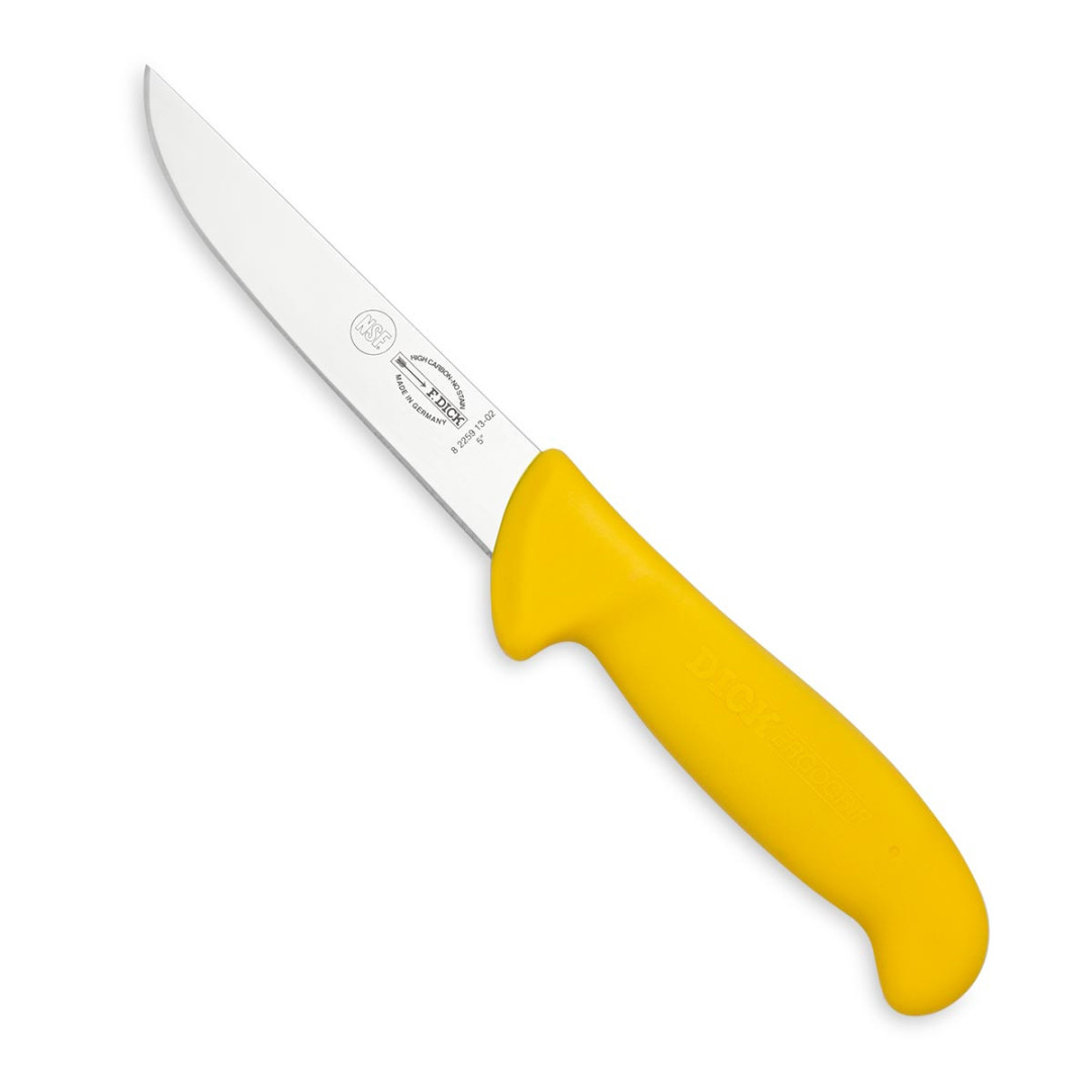 Nůž vykosťovací F. Dick 13 cm se širokou čepelí žlutý