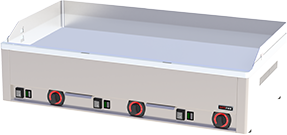 Elektrická grilovací deska hladká Durable Chrom FTHC 90 E Redfox