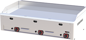 Plynová grilovací deska hladká Durable Chrom  FTHC 90 G Redfox