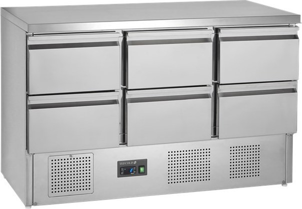 Saladeta GS365ST/6 Drawers Tefcold