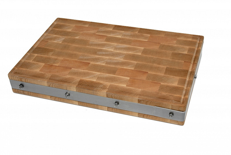 Masodeska dřevěná skládaná kovaná 40 x 60 x 8 cm velká