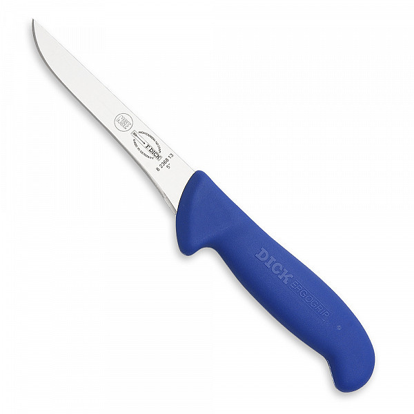 Nůž vykosťovací F. Dick 13 cm s úzkou čepelí modrý
