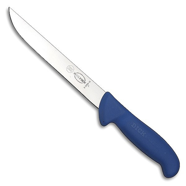 Nůž vykosťovací F. Dick 18 cm se širokou čepelí modrý