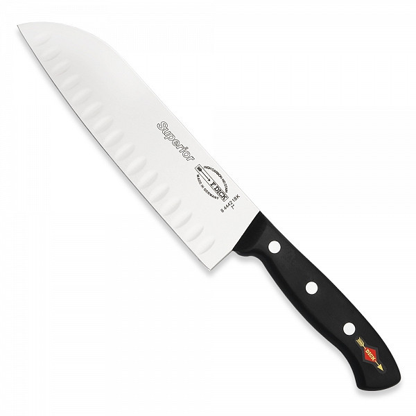 Nůž japonský Santoku F. Dick Superior 18 cm s výbrusem